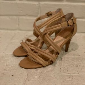 Isola Beige Strappy Heel